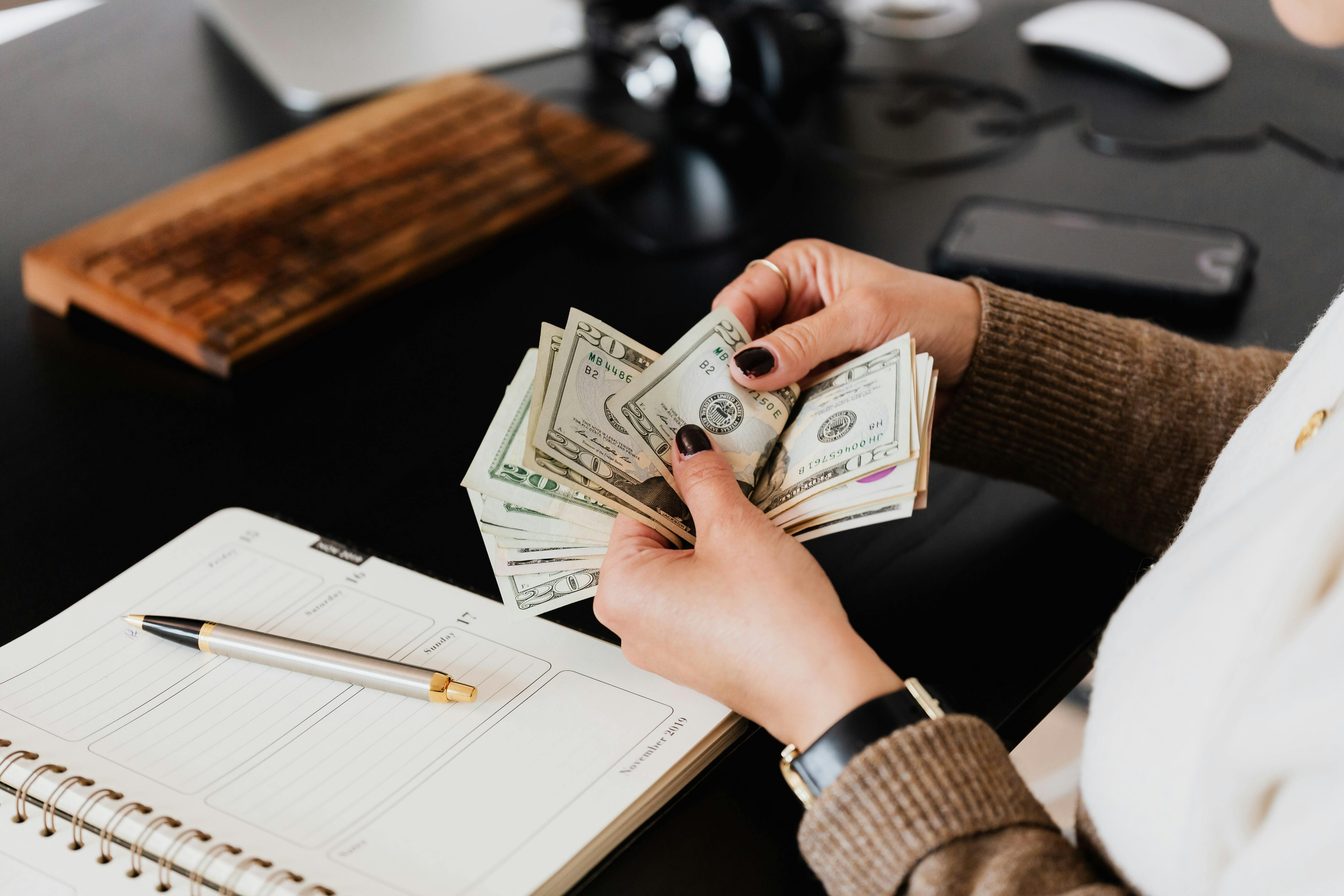 accountant desk